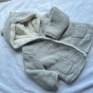 Baby Gap. Sherpa Teddy Sweater Jacket